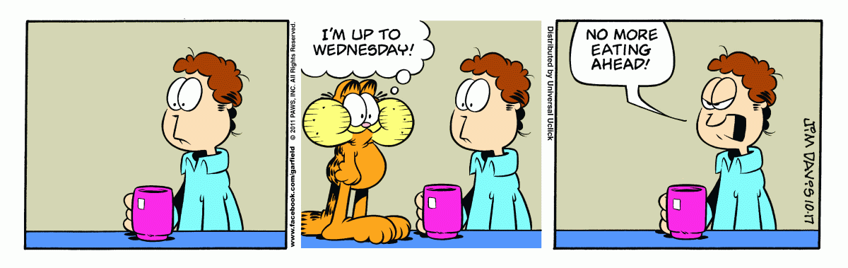 Garfield, October 17, 2011