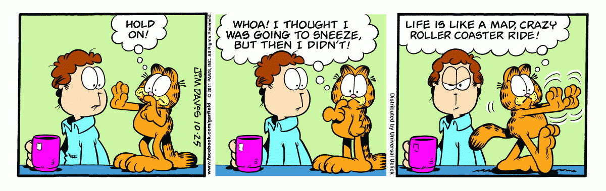 Garfield, October 25, 2011