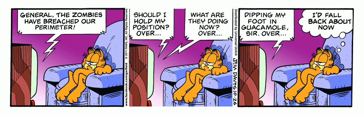 Garfield, October 26, 2011