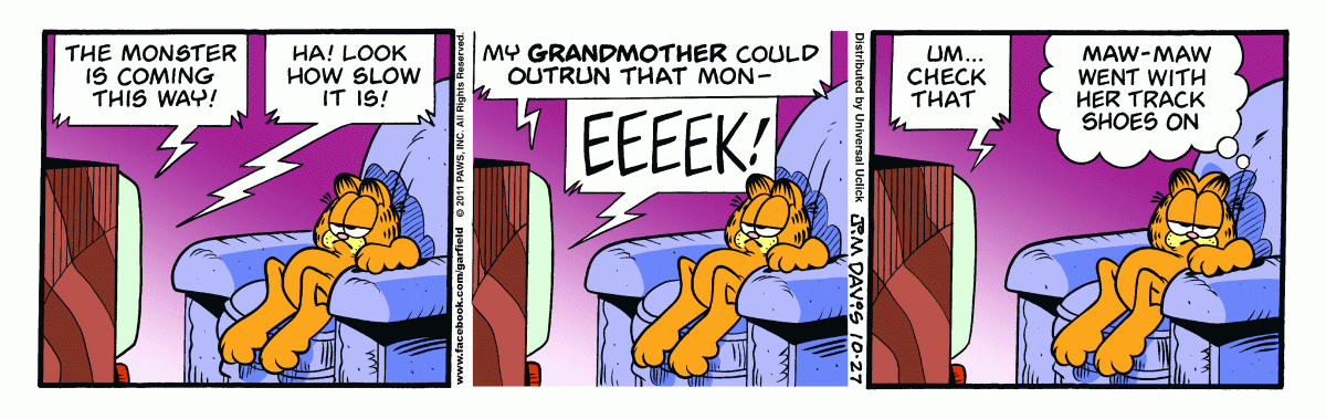 Garfield, October 27, 2011