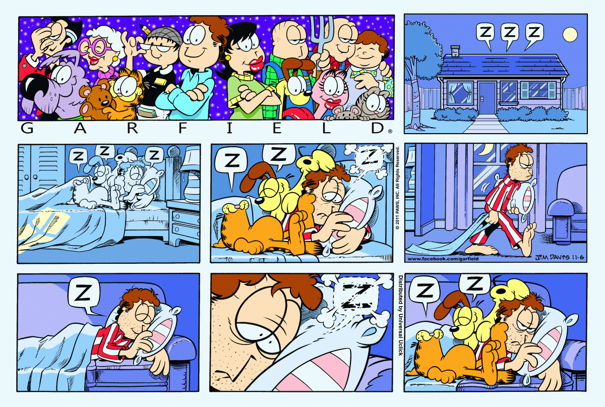 Garfield, November 6, 2011