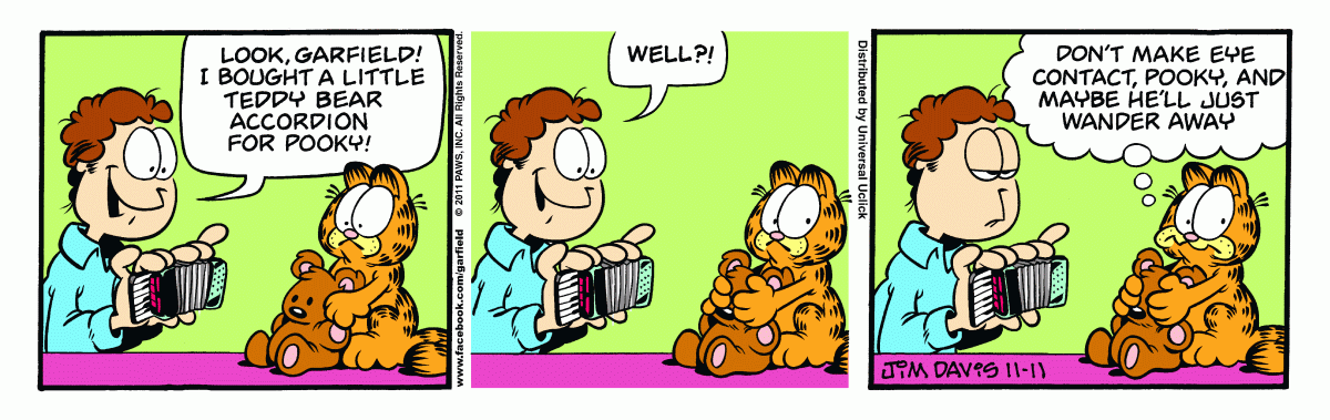 Garfield, November 11, 2011