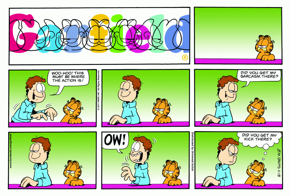 Garfield, November 13, 2011