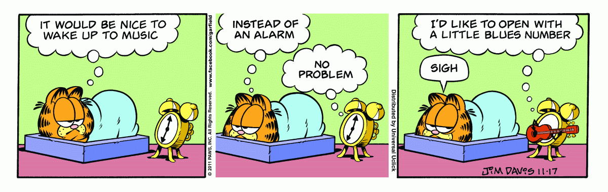 Garfield, November 17, 2011