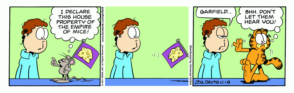 Garfield, November 19, 2011