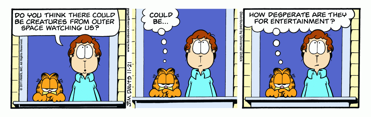 Garfield, November 21, 2011