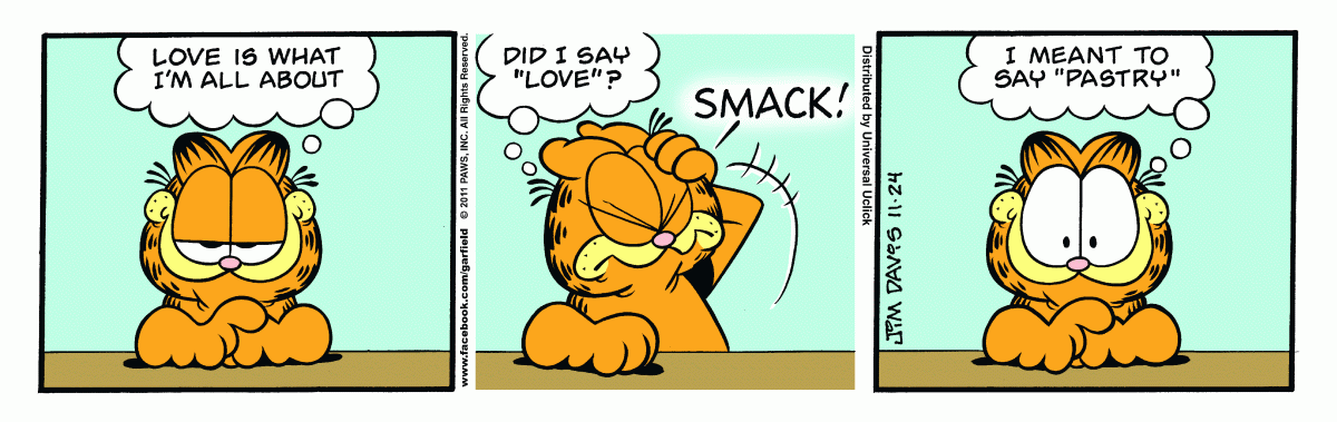 Garfield, November 24, 2011