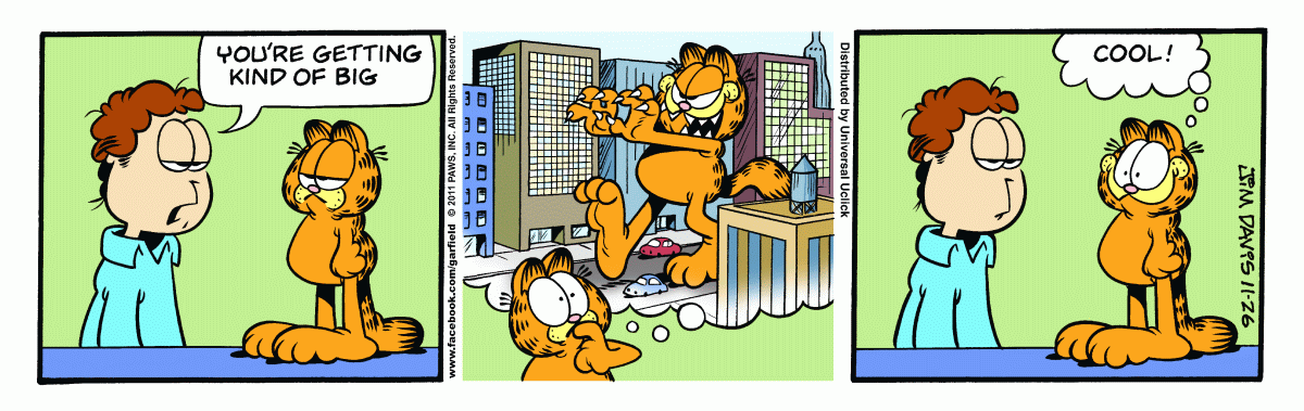 Garfield, November 26, 2011