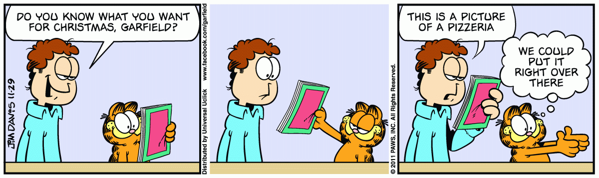 Garfield, November 29, 2011