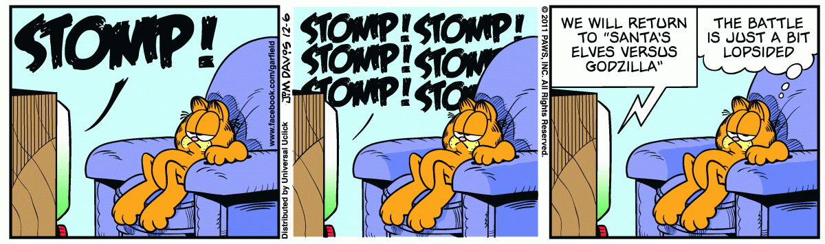 Garfield, December 6, 2011