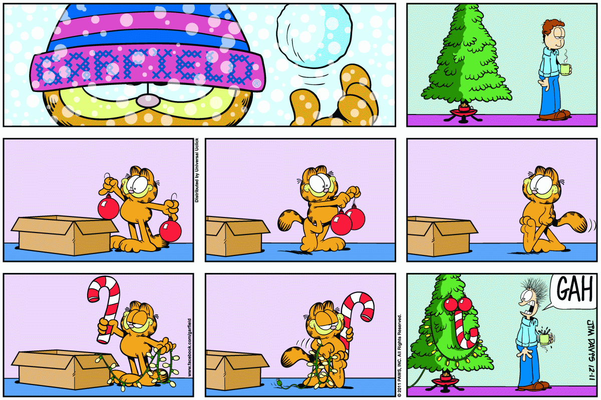Garfield, December 11, 2011