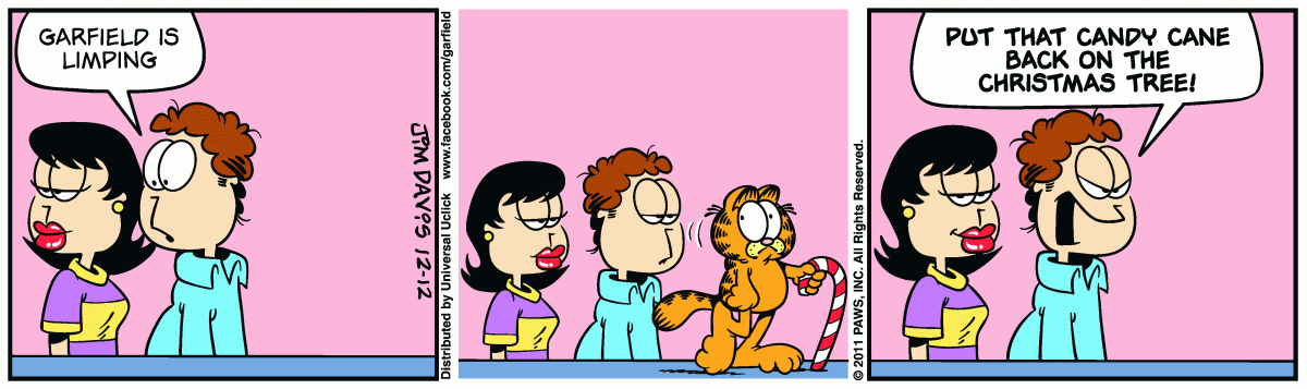 Garfield, December 12, 2011