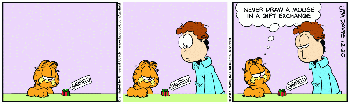 Garfield, December 20, 2011