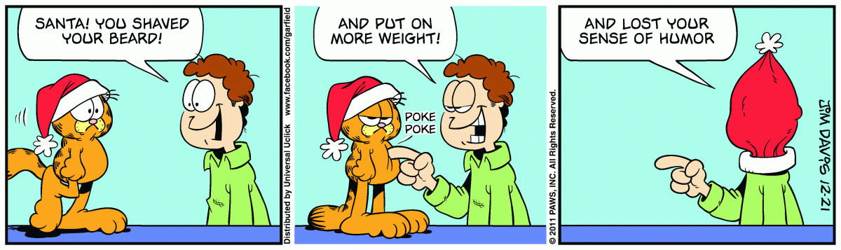 Garfield, December 21, 2011