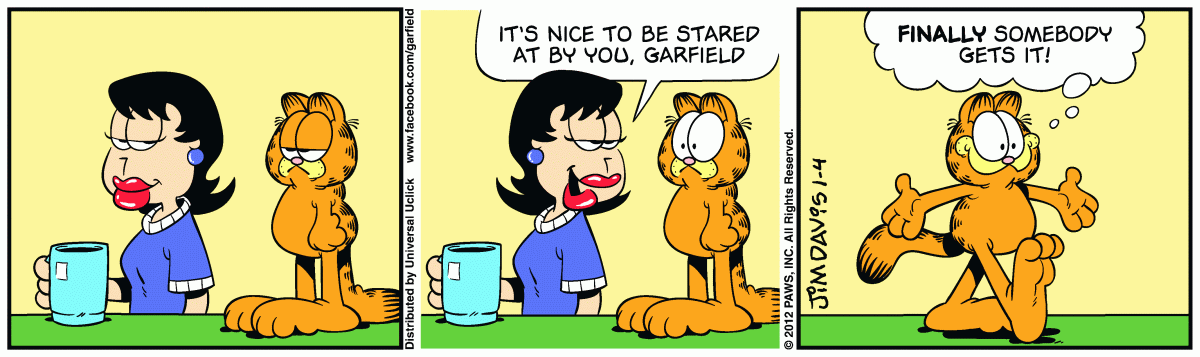 Garfield, January 4, 2012