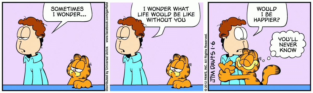 Garfield, January 6, 2012