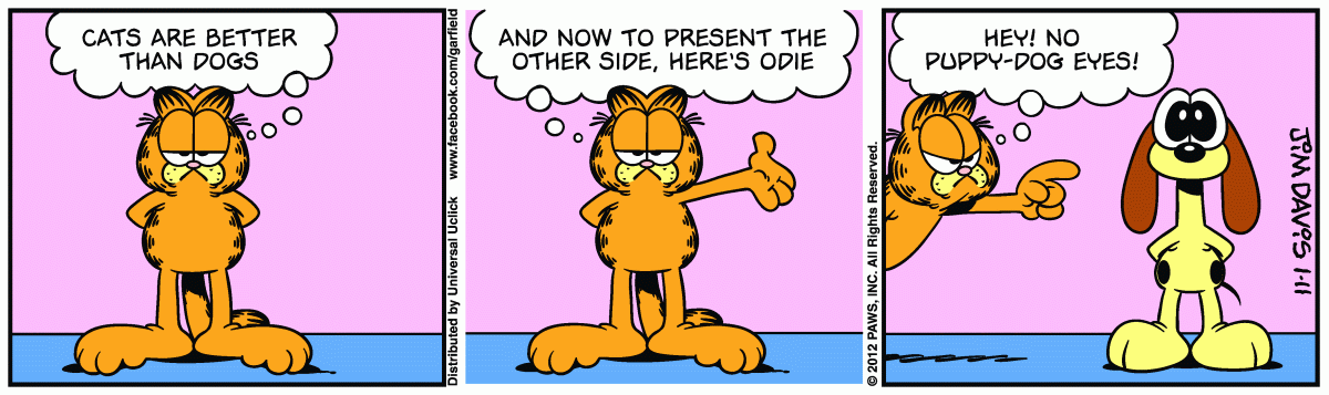 Garfield, January 11, 2012