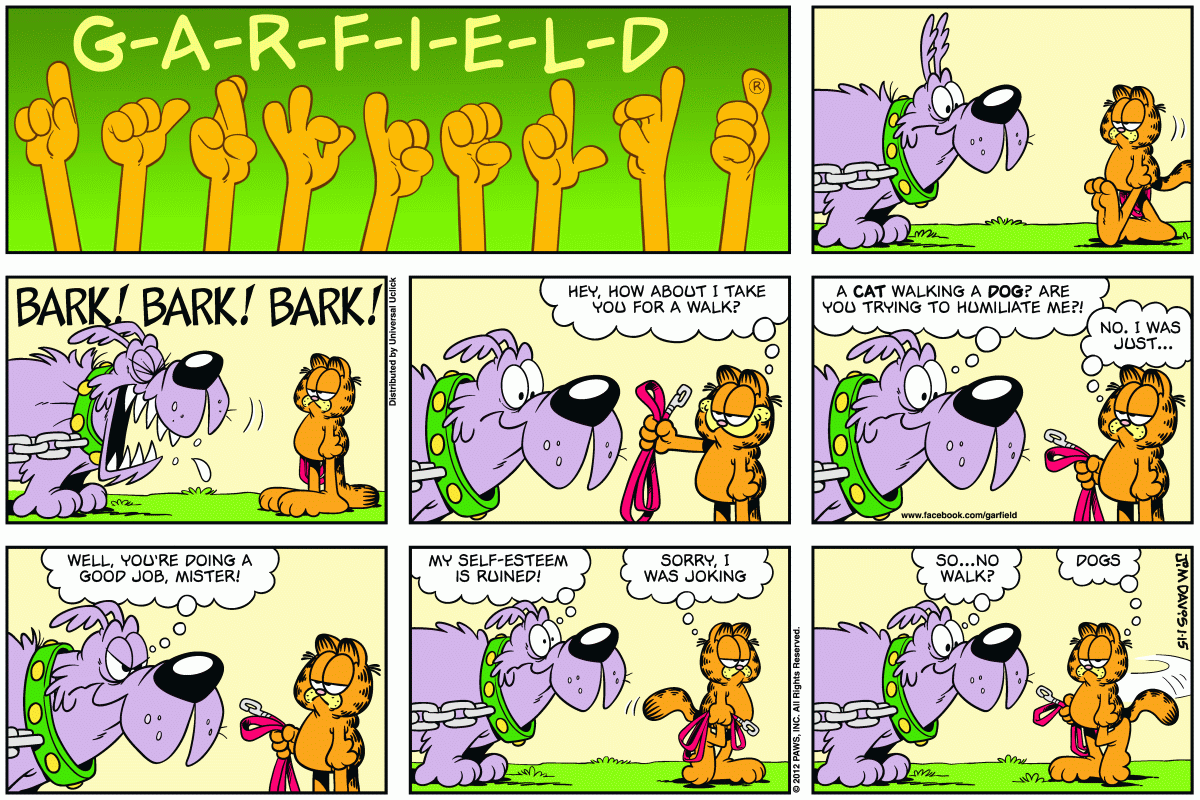 Garfield, January 15, 2012