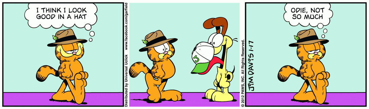 Garfield, January 17, 2012