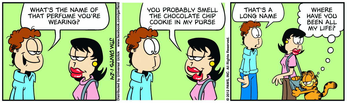 Garfield, January 24, 2012