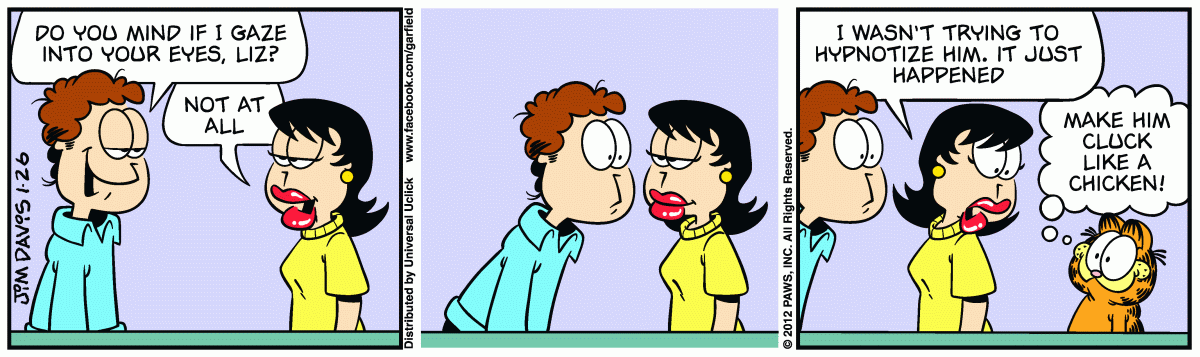 Garfield, January 26, 2012