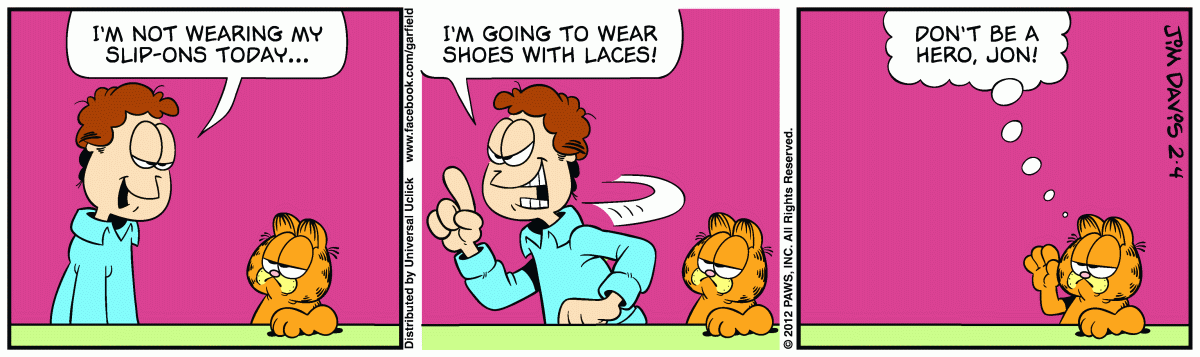 Garfield, February 4, 2012