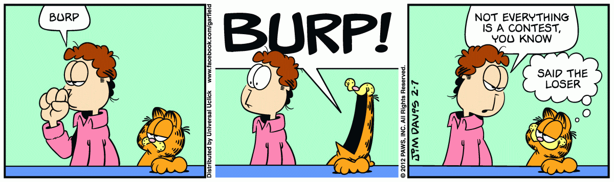Garfield, February 7, 2012