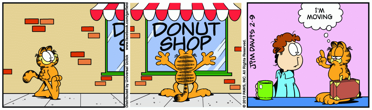 Garfield, February 9, 2012
