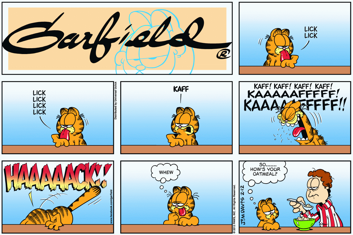 Garfield, February 12, 2012