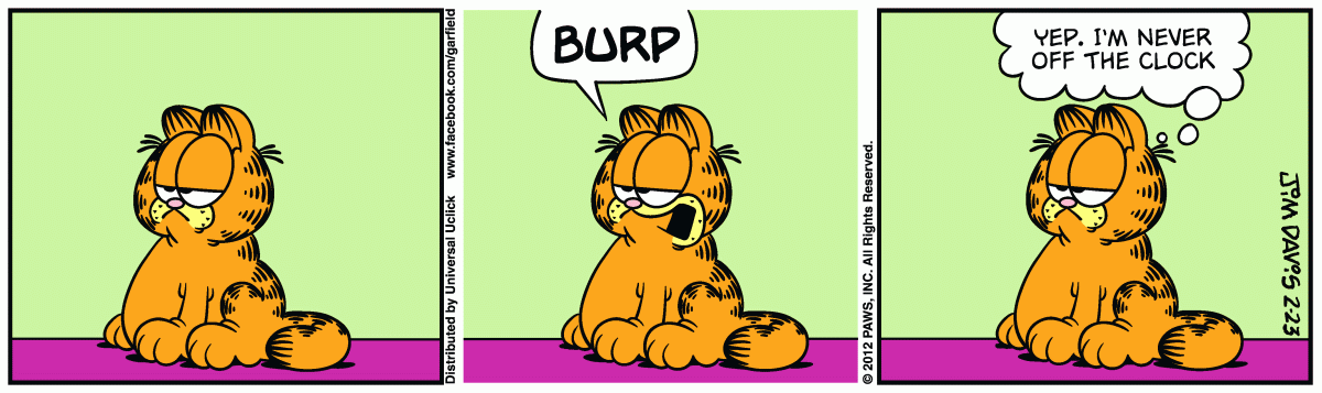 Garfield, February 23, 2012