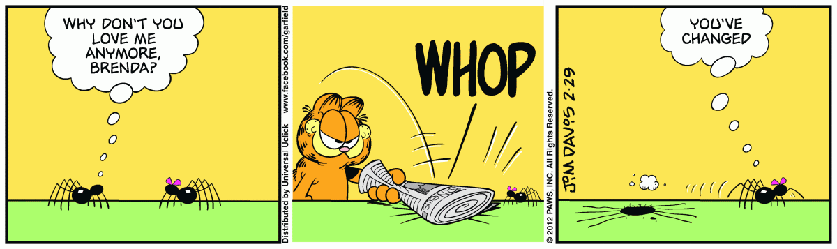 Garfield, February 29, 2012