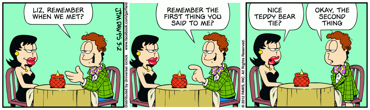 Garfield, March 2, 2012
