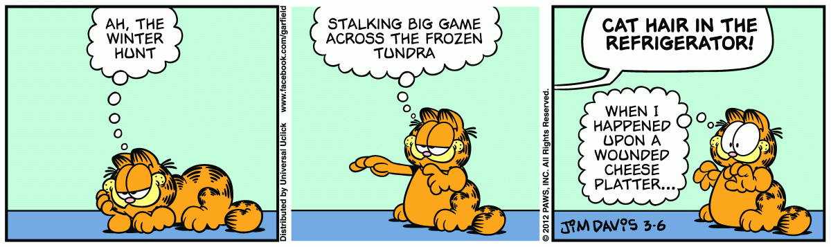 Garfield, March 6, 2012