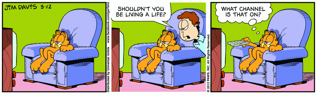 Garfield, March 12, 2012