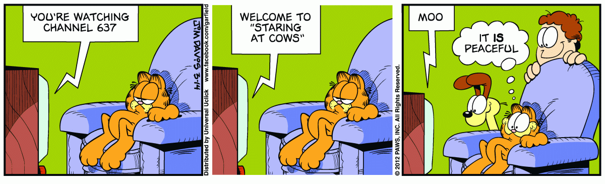 Garfield, March 14, 2012