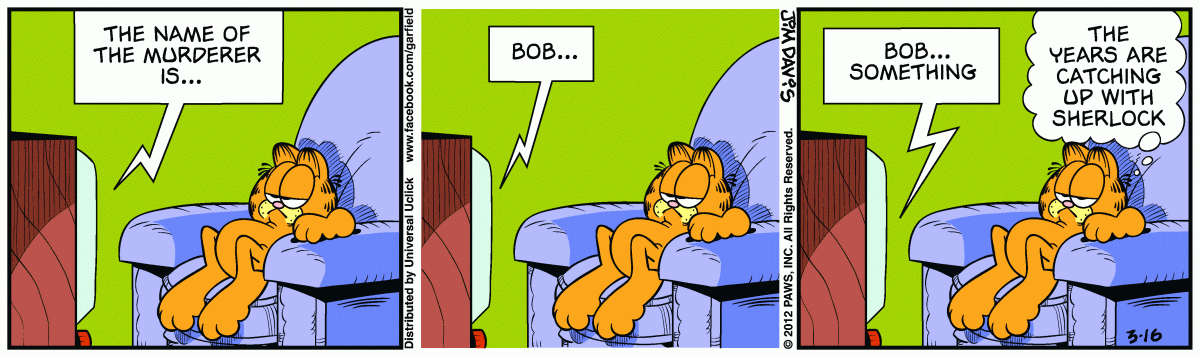 Garfield, March 16, 2012