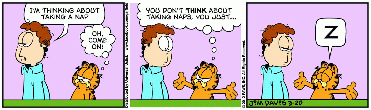 Garfield, March 20, 2012