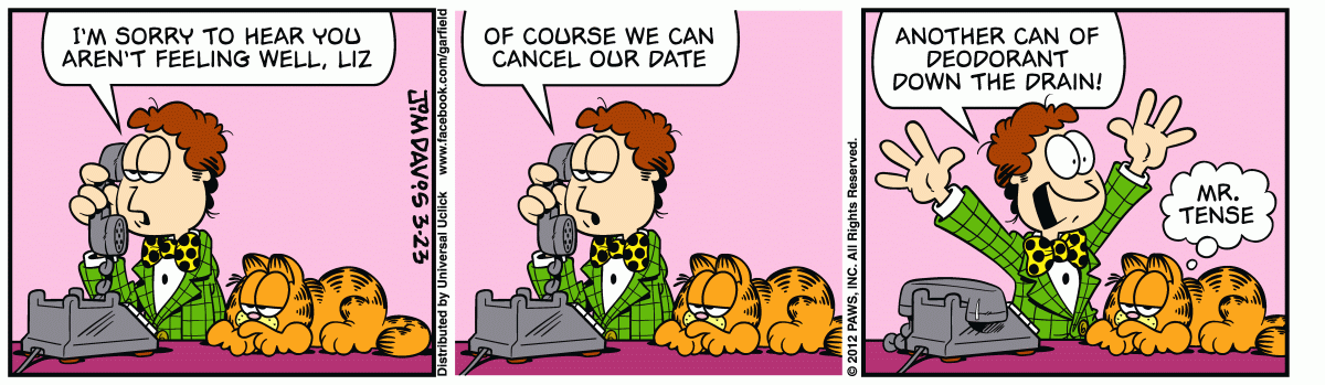 Garfield, March 23, 2012