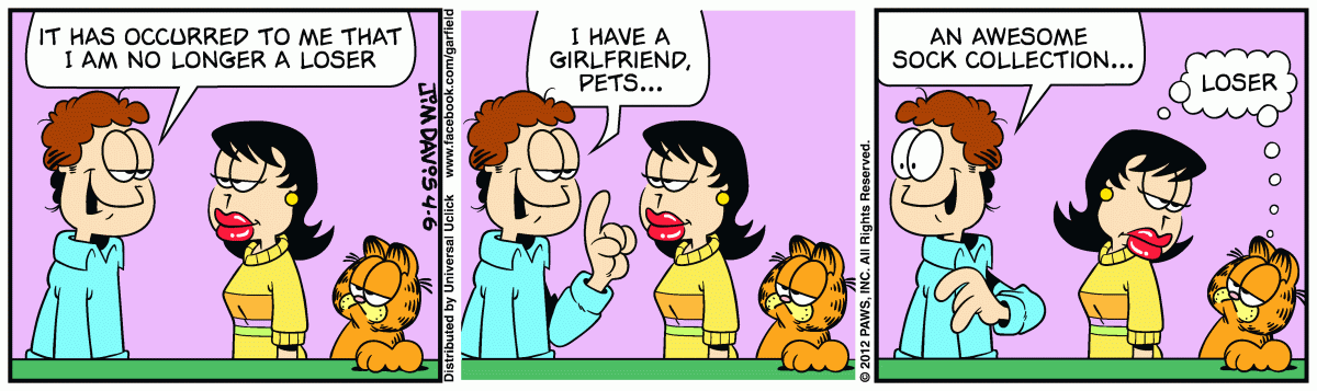 Garfield, April 6, 2012