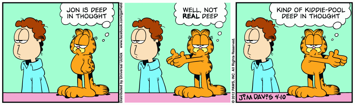 Garfield, April 10, 2012