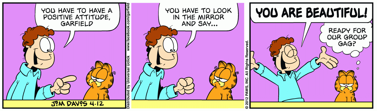 Garfield, April 12, 2012