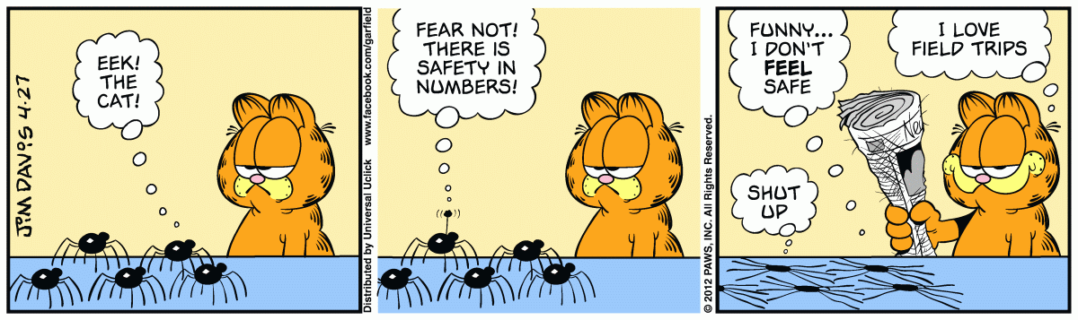 Garfield, April 27, 2012