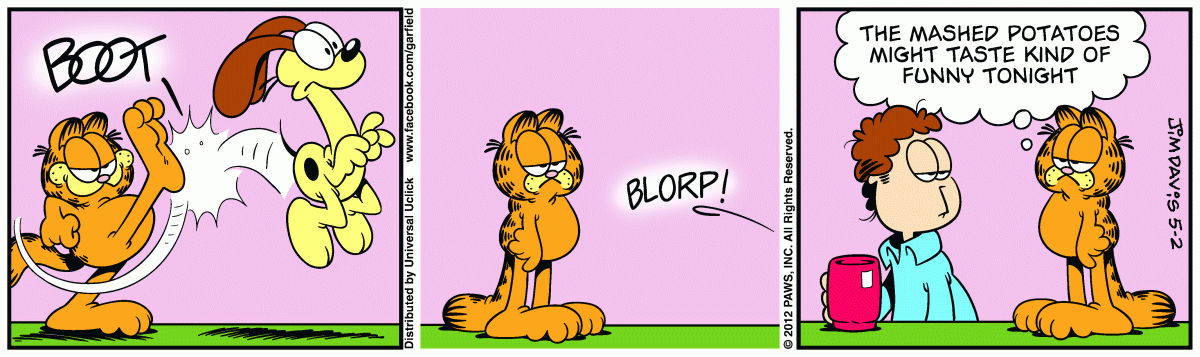 Garfield, May 2, 2012