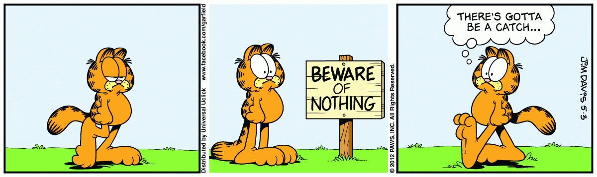 Garfield, May 3, 2012
