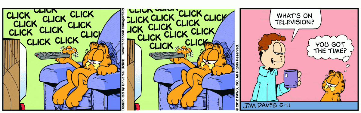 Garfield, May 11, 2012