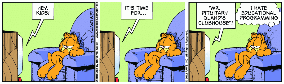 Garfield, May 12, 2012