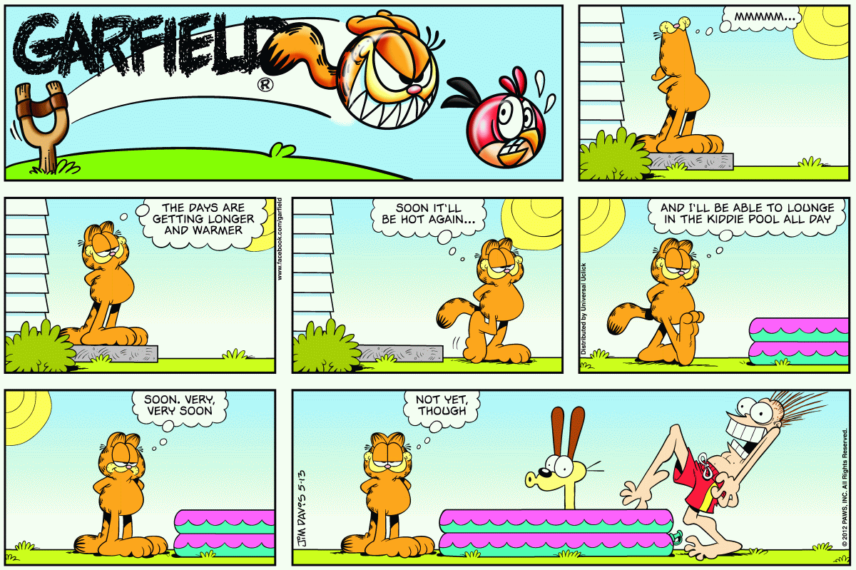 Garfield, May 13, 2012