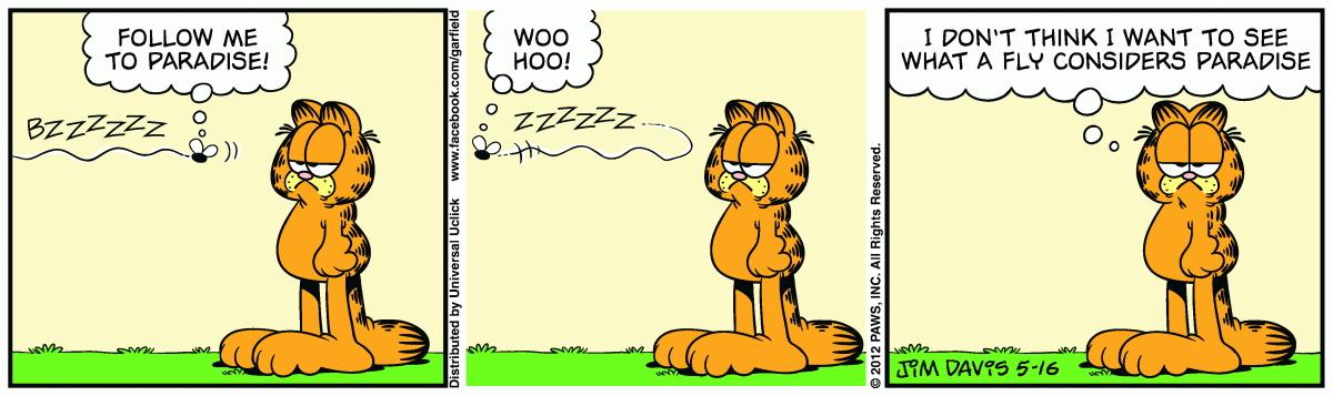 Garfield, May 16, 2012