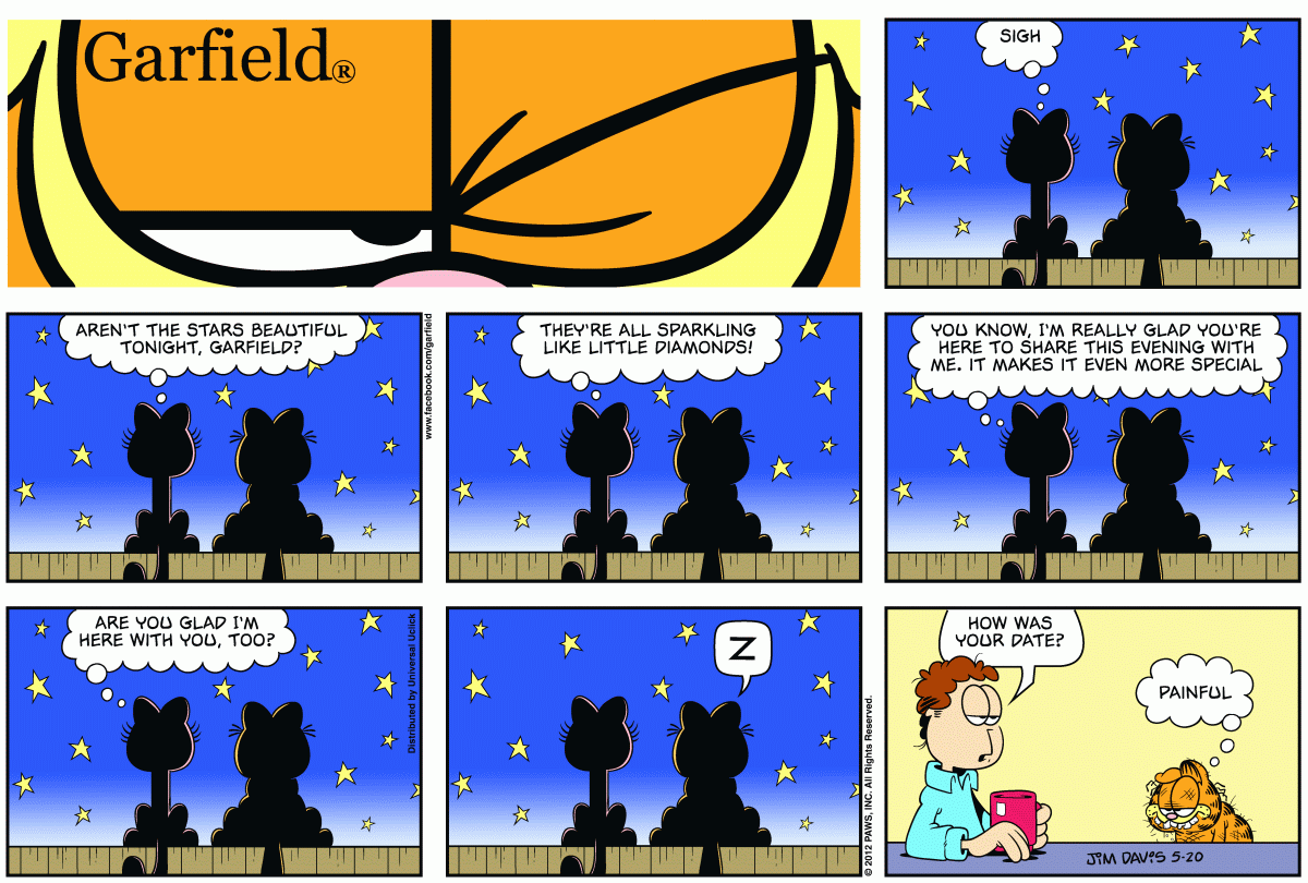 Garfield, May 20, 2012