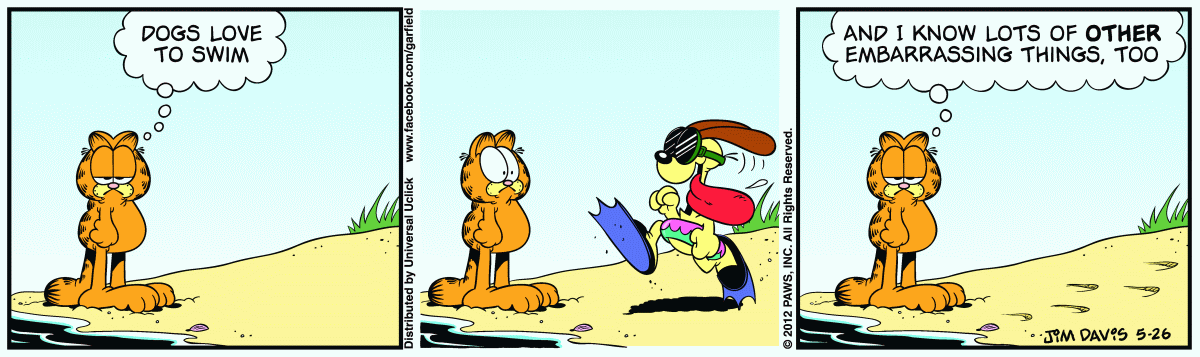 Garfield, May 26, 2012
